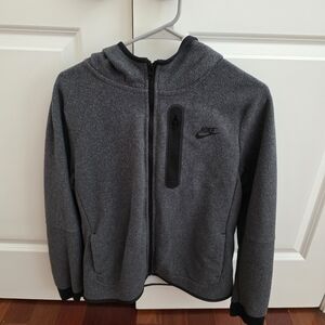 Nike Kids Charcoal Gray Hoodie Jacket